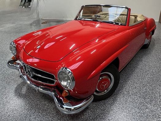 1962 Mercedes 190SL oldtimer te koop
