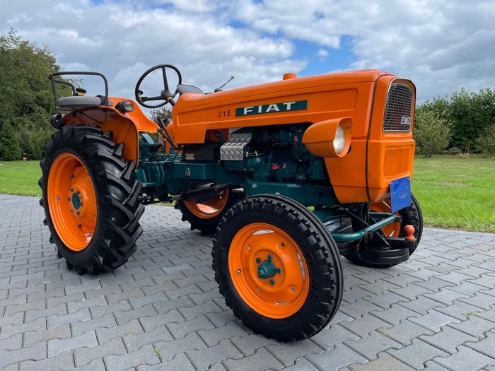 1967 Fiat 215 oldtimer tractor te koop