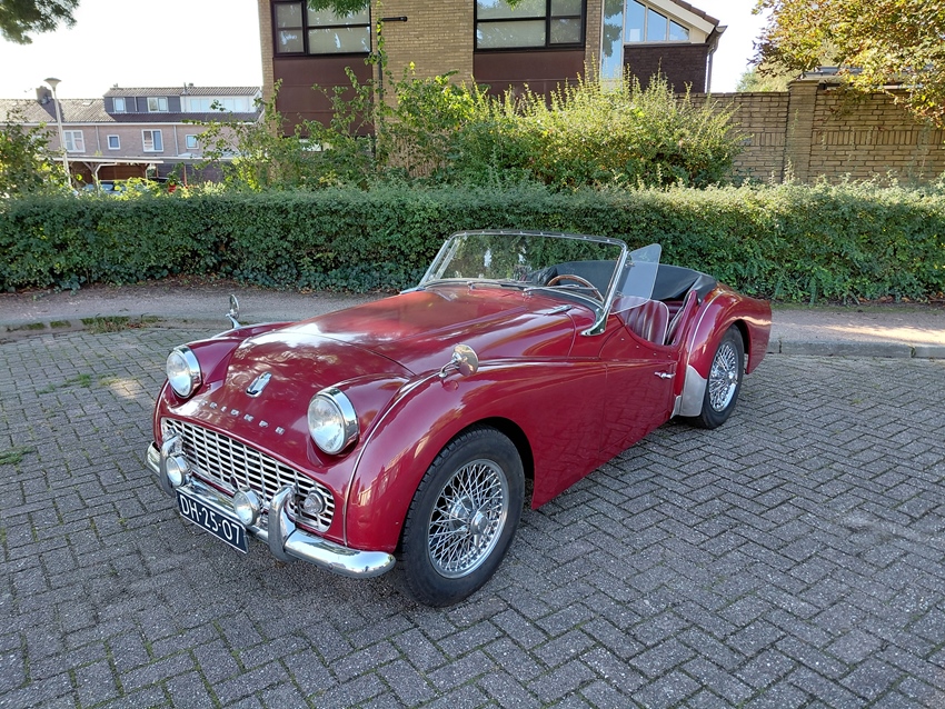 1960 Triumph TR3A oldtimer te koop