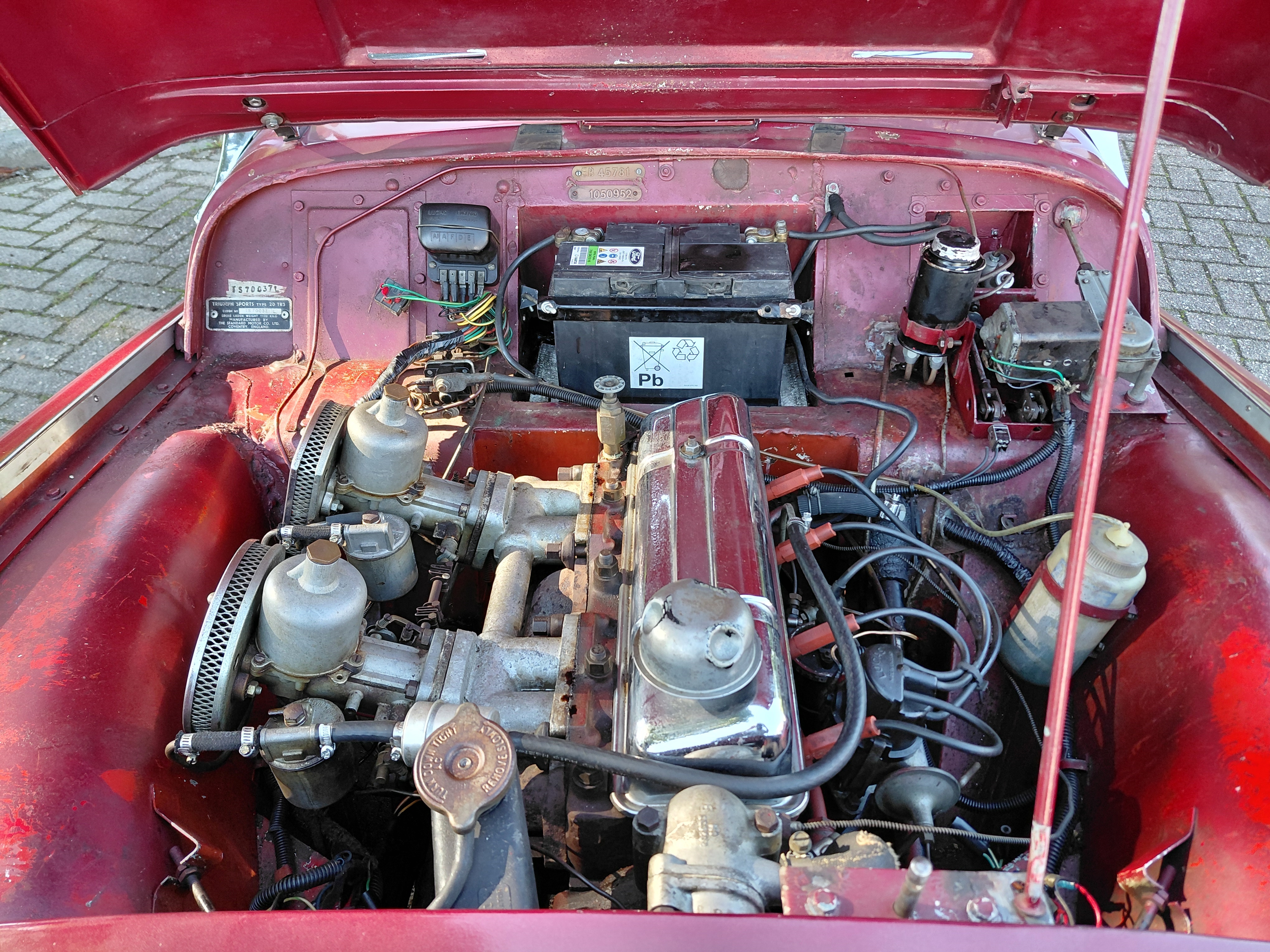 1960 Triumph TR3A oldtimer te koop