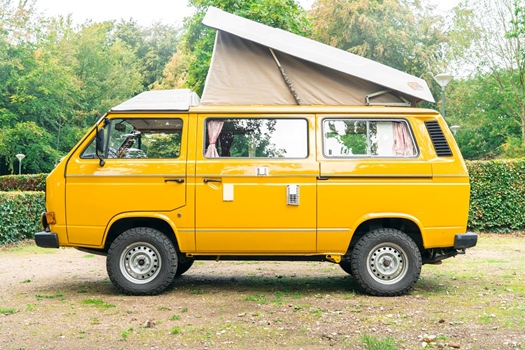 1988 Volkswagen T3 Syncro Carthago camper oldtimer te koop