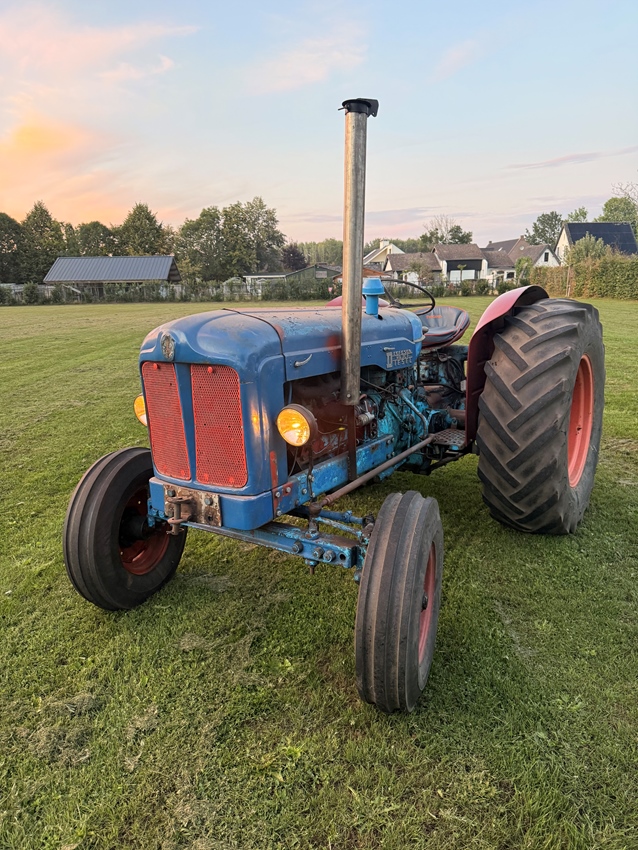 1955 Fordson Major oldtimer tractor te koop