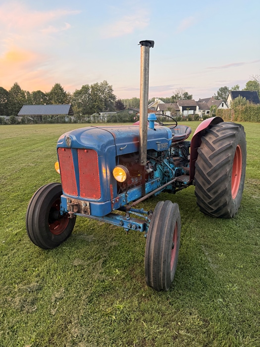 1955 Fordson Major oldtimer tractor te koop