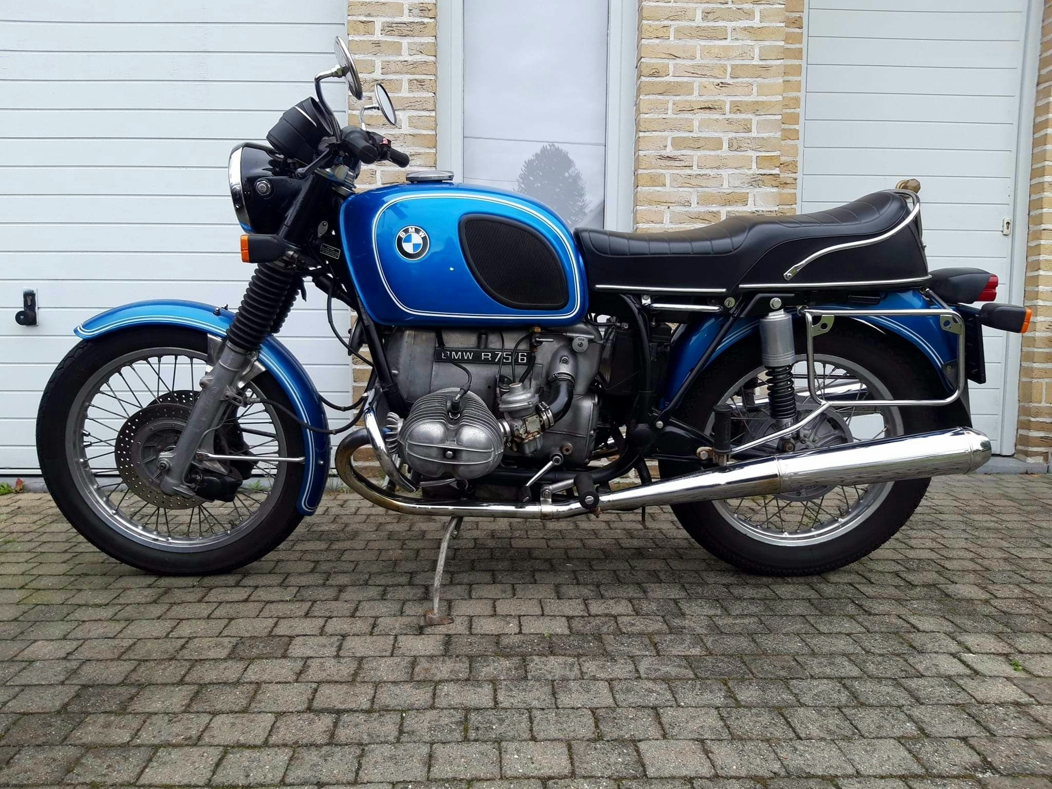 1976 BMW R75/6 oldtimer motorfiets te koop