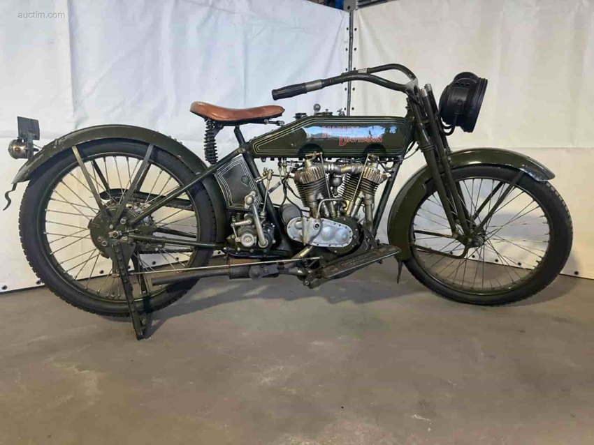 1917 Harley-Davidson Model J oldtimer motorfiets te koop