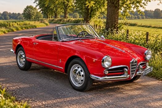 1961 Alfa Romeo Giulietta Spider oldtimer te koop