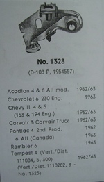 Contactpuntset Chevrolet, Pontiac, Rambler oldtimer te koop