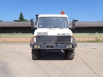 Mercedes Unimog U1550 L37 2004 Double Cab oldtimer vrachtwagen te koop