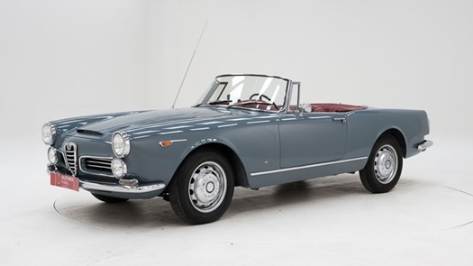 1965 Alfa Romeo 2600 Spider Cabriolet oldtimer te koop