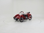 1953 Moto Guzzi Falcone + Sidecar oldtimer motorfiets te koop
