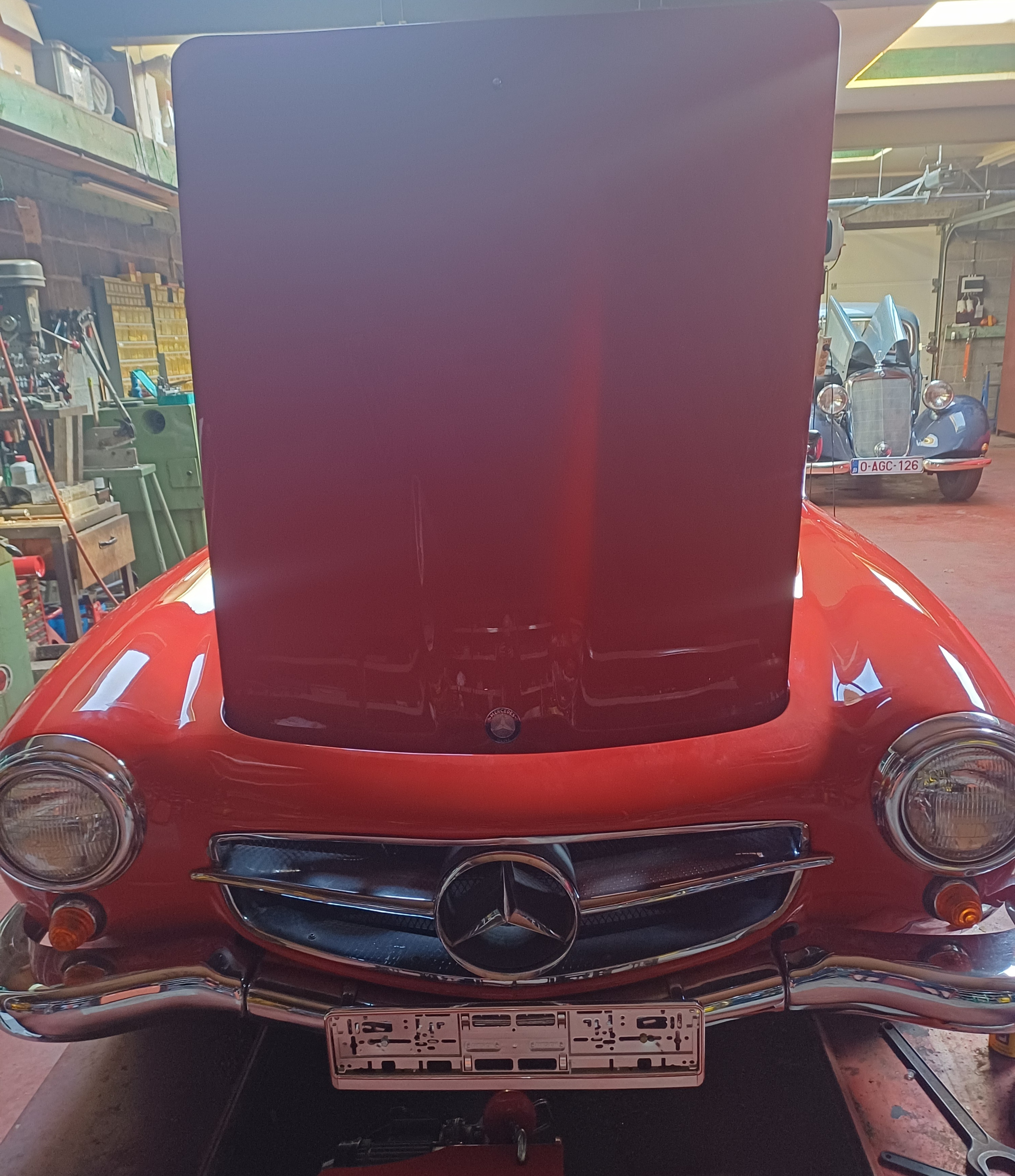 1960 Mercedes 190SL oldtimer te koop