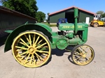 1928 John Deere D Unstyled on steel with rare PTO oldtimer tractor te koop