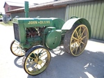 1928 John Deere D Unstyled on steel with rare PTO oldtimer tractor te koop