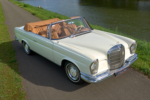 1964 Mercedes 220 SEB Cabriolet 1964 oldtimer te koop