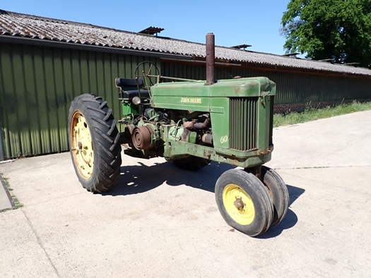 1953 John Deere 60 oldtimer tractor te koop