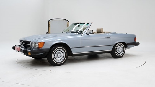 1982 Mercedes 380 SL + hardtop oldtimer te koop