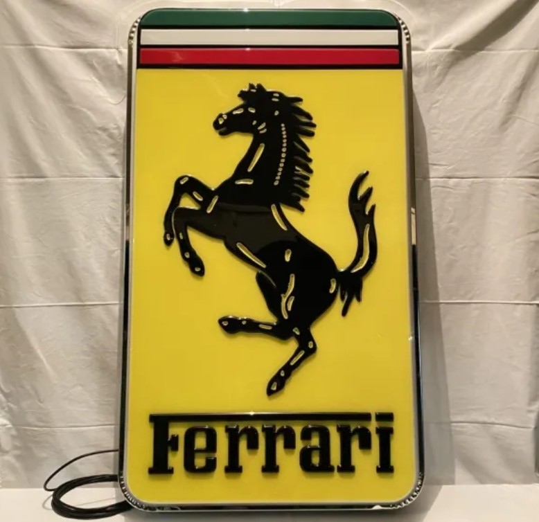 Ferrari Neon Modena Logo sign te koop