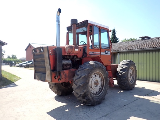 1975 Massey Ferguson MF 1805 Articulated V8, oldtimer te koop