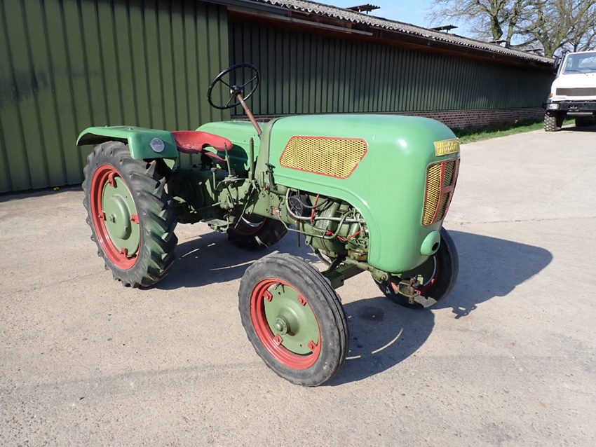 1961 Holder B12C Single cylinder 2 stroke diesel, oldtimer tractor te koop