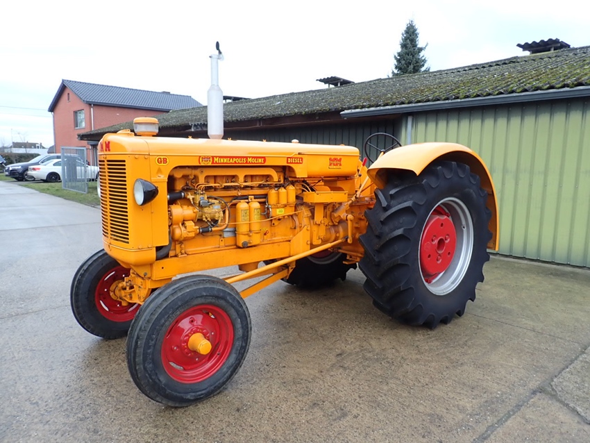 1955 Minneapolis-Moline GB Diesel oldtimer tractor te koop