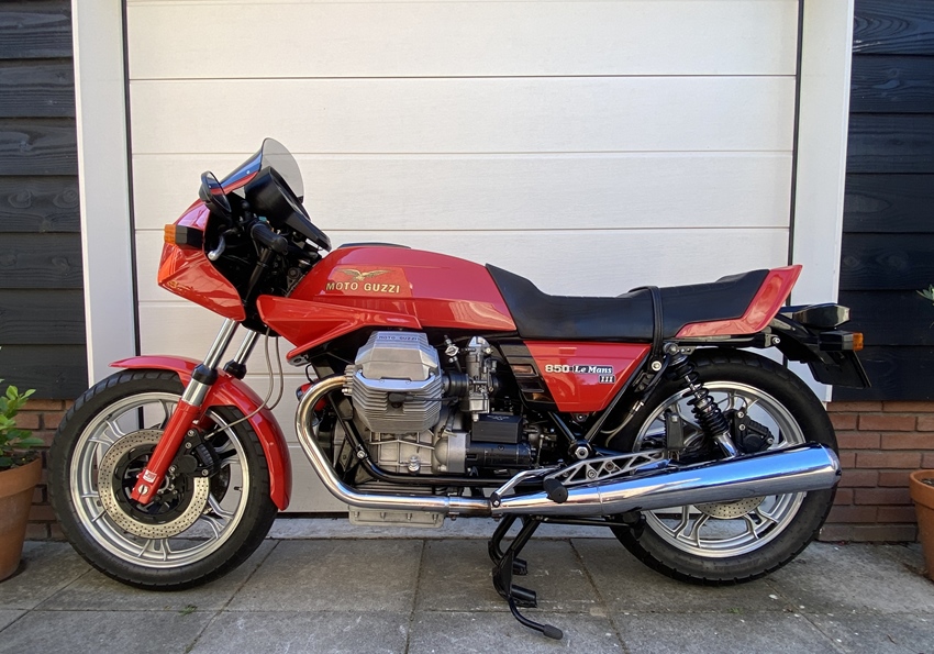 1983 Moto Guzzi Le Mans lll oldtimer motorfiets te koop
