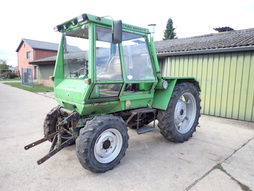 1980 Deutz Intrac 2003A with road gear oldtimer tractor te koop
