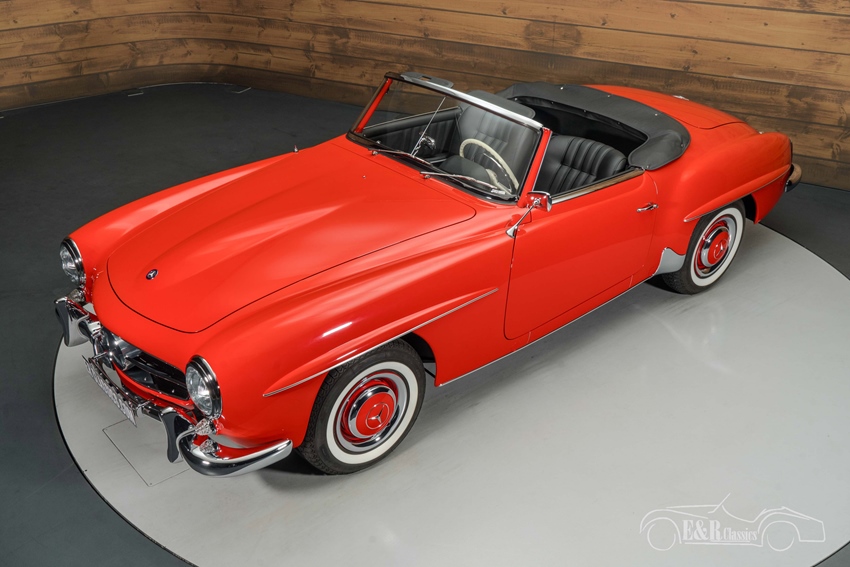 1962 Mercedes 190SL oldtimer te koop