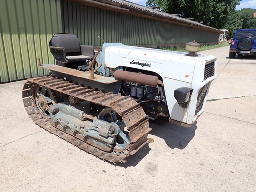 1970 Lamborghini C452L Diesel Crawler tractor with linkage oldtimer tractor te koop