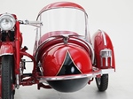 1953 Moto Guzzi Falcone + Sidecar oldtimer motorfiets te koop