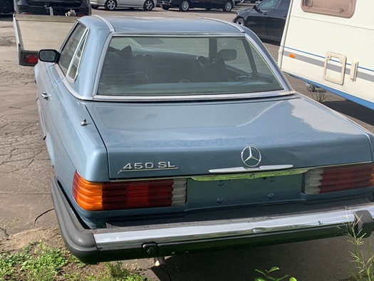 1975 Mercedes 450 sl oldtimer te koop