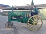 1936 John Deere A Unstyled on full steel wheels, oldtimer tractor te koop