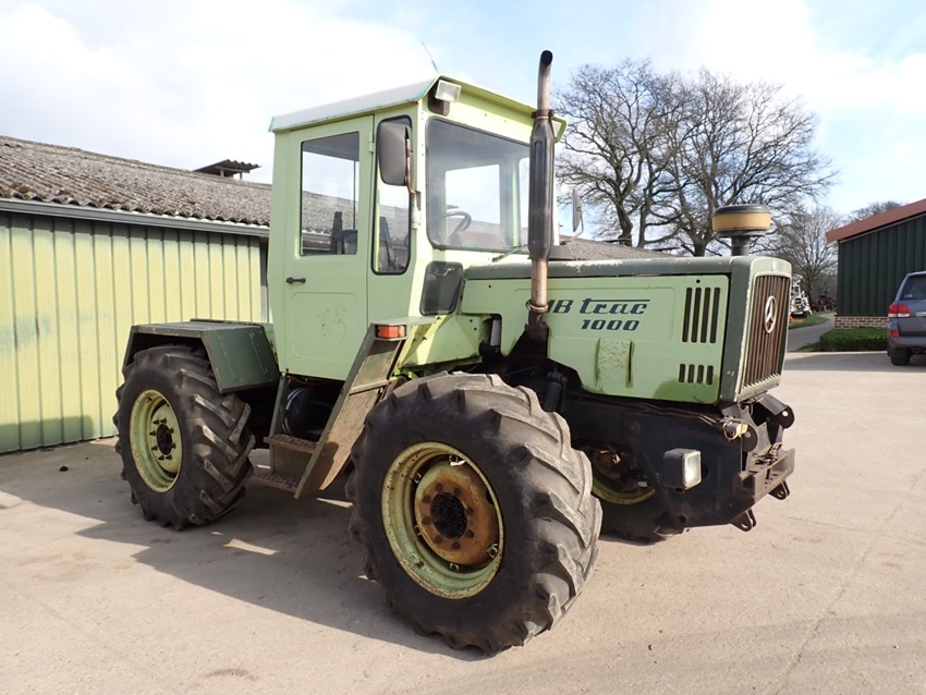 1983 Mercedes MB Trac 1000 130 HP UK Style oldtimer tractor te koop