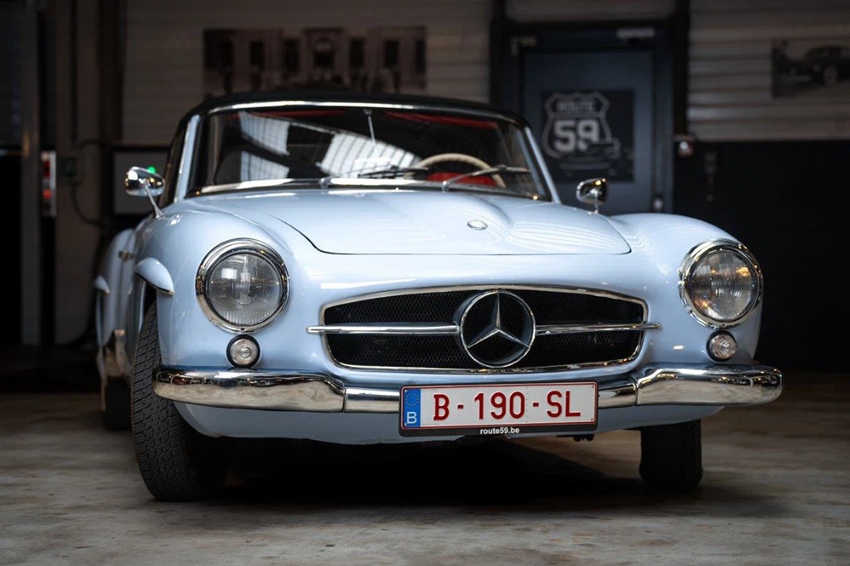 1960 Mercedes SL oldtimer te koop