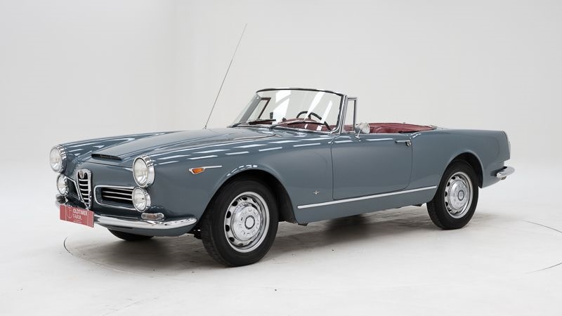 1965 Alfa Romeo 2600 Spider Cabriolet oldtimer te koop