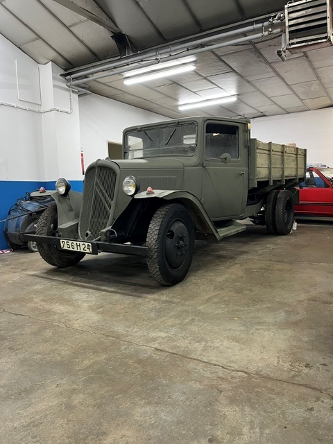 1945 Citroën U23 wehrmacht oldtimer vrachtwagen te koop