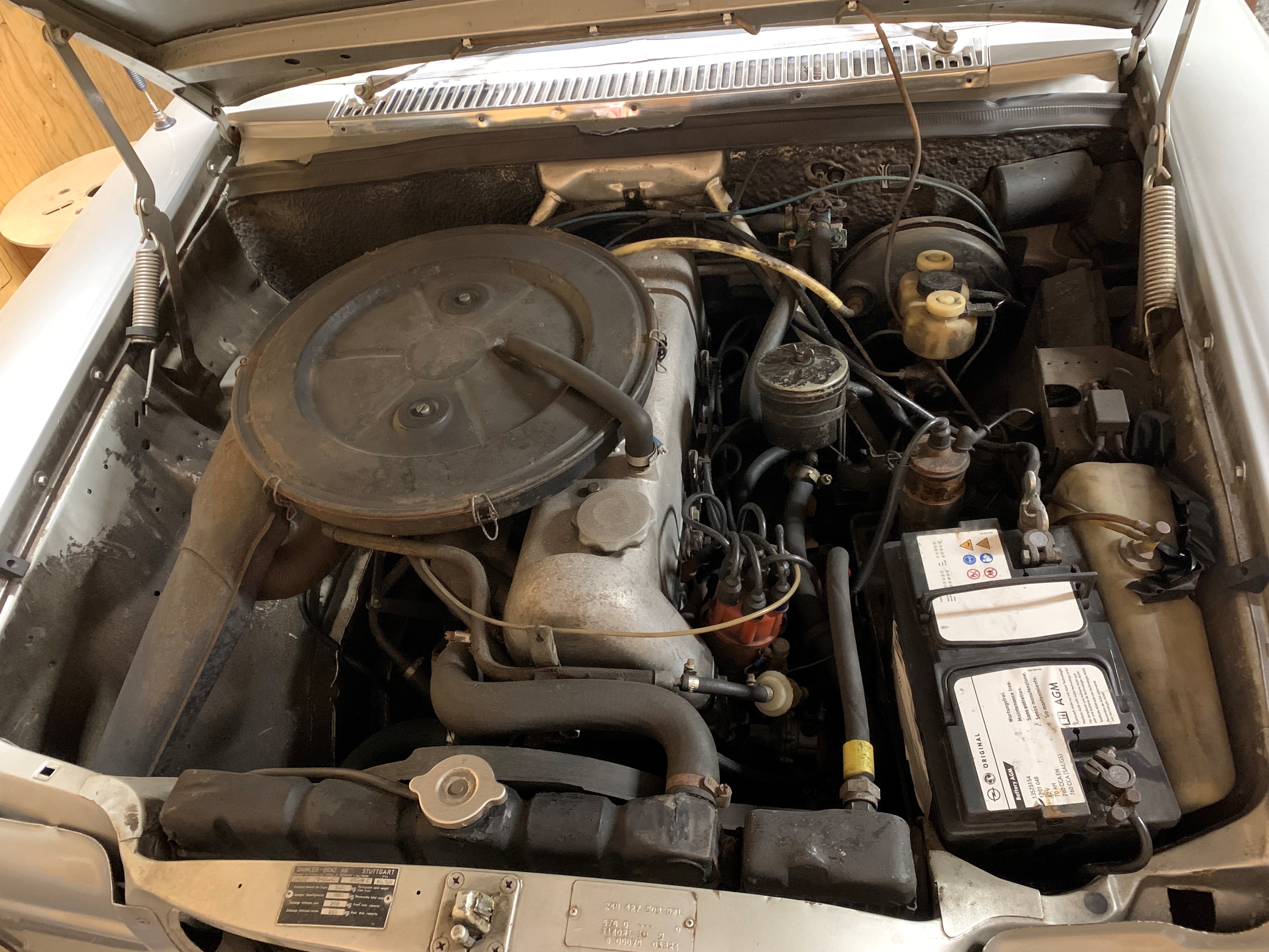 1970 Mercedes 250 C W115 Bar 8 oldtimer te koop
