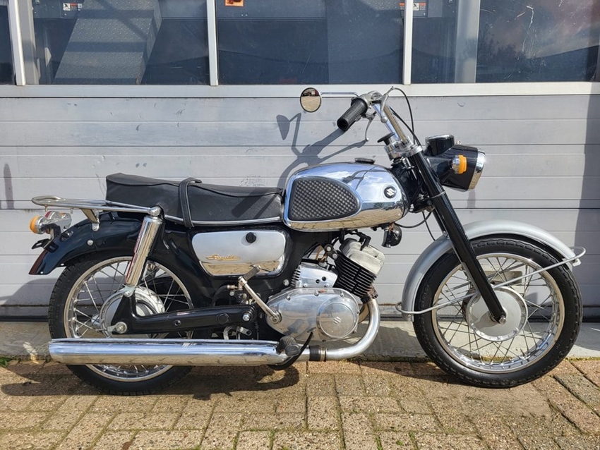 1964 Suzuki T10 oldtimer motorfiets te koop
