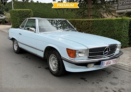 1974 Mercedes 450SL oldtimer te koop