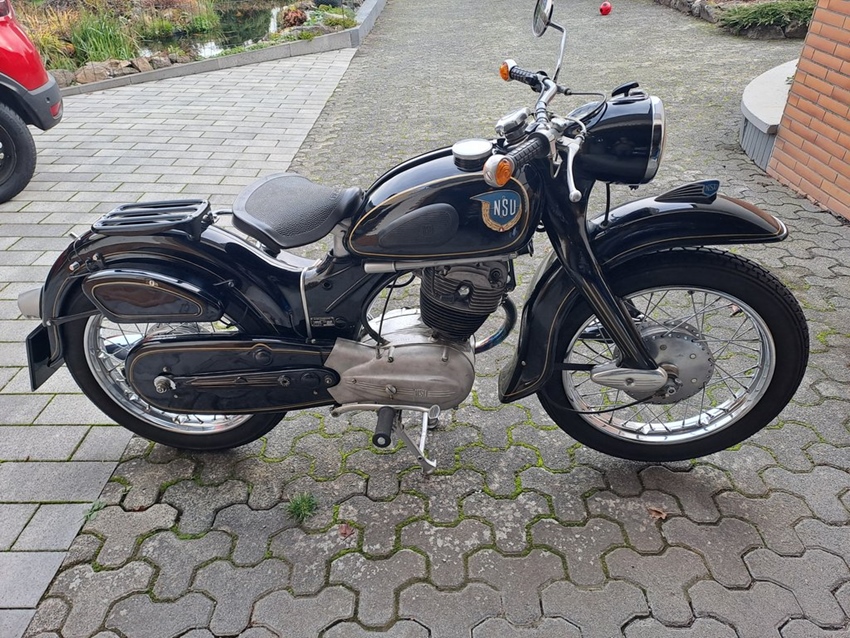 1953 NSU Max Spezial oldtimer motorfiets te koop
