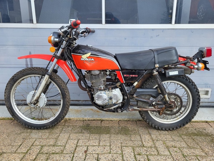 1977 Honda XL350 oldtimer motorfiets te koop