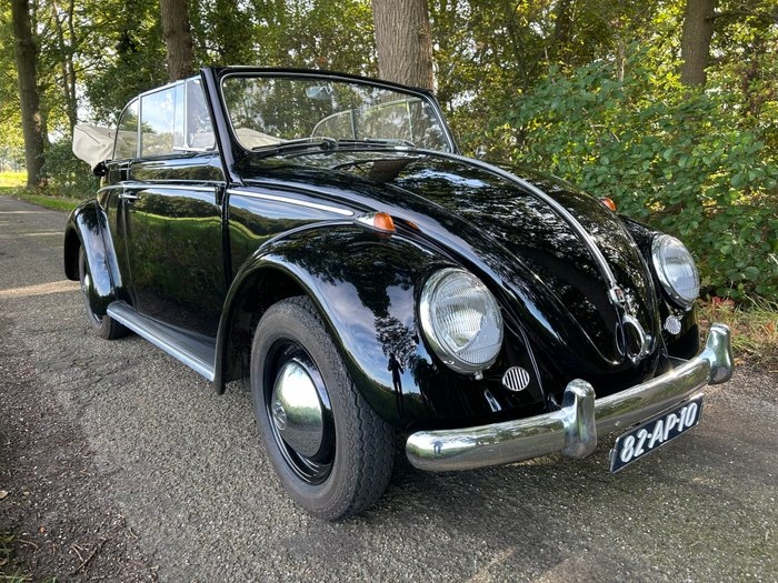 1962 Volkswagen Kever 1200 Cabriolet oldtimer te koop